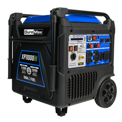 DuroMax  11,000 Watt Portable Dual Fuel Inverter Generator w/ CO Alert